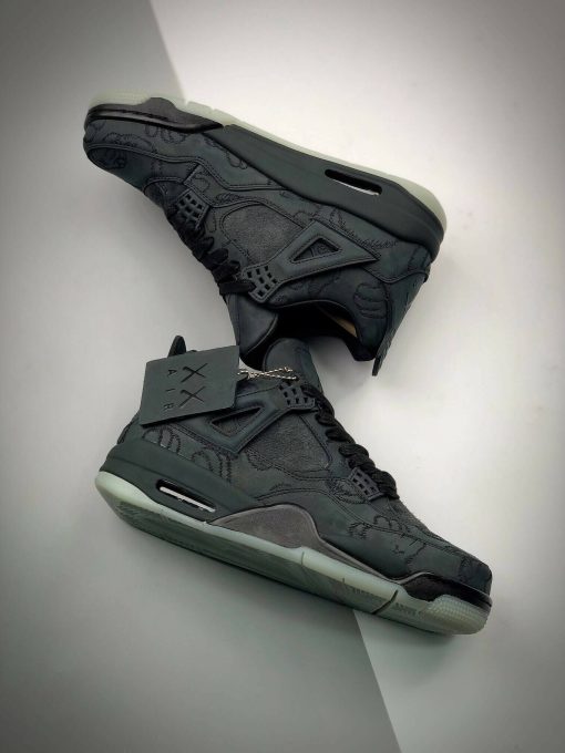 Nike Air Jordan 4 X Kaws Black 930155-001 Men