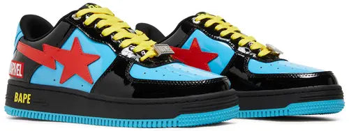 Bape Sta-Marvel Series Joint Vibe Style Fashion Casual Sneakers Trendy Shoes