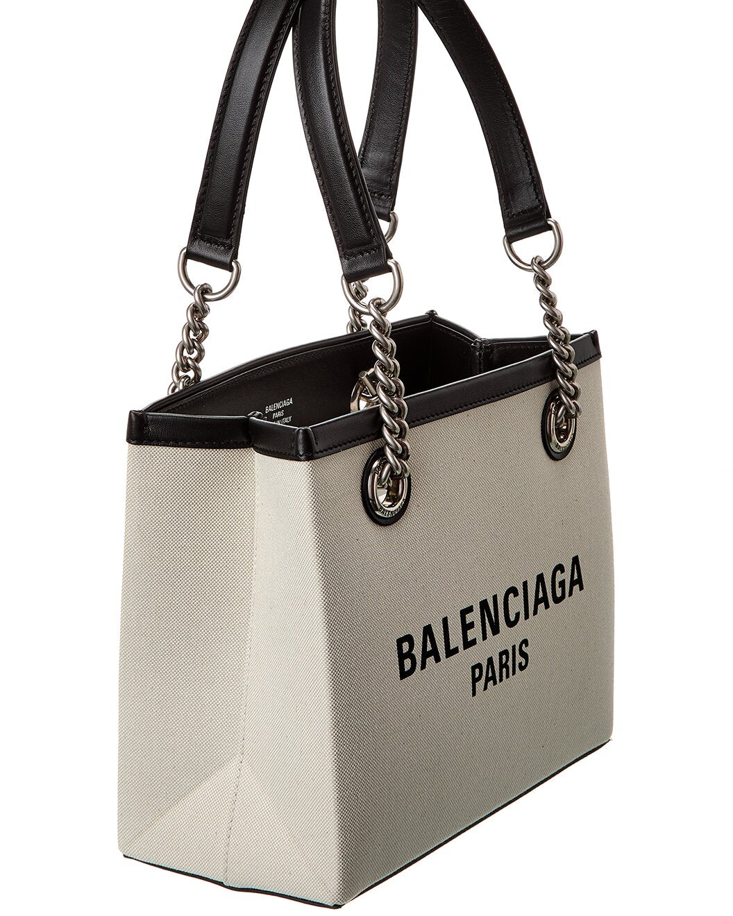 Balenciaga Duty Free Canvas & Leather Tote