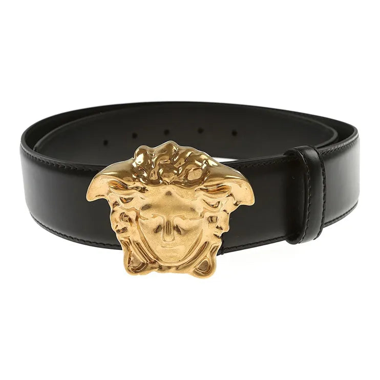 VERSACE  Medusa Leather Belt