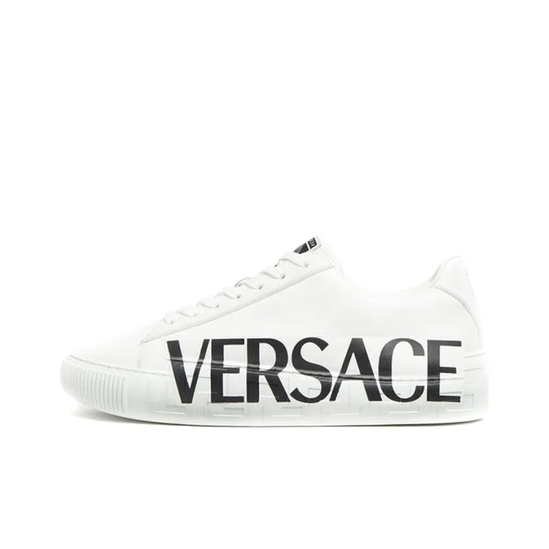 Versace Medusa Greca Low White Black