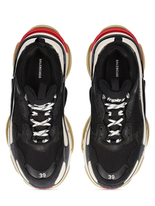 Balenciaga 60mm Triple S leather & mesh sneakers