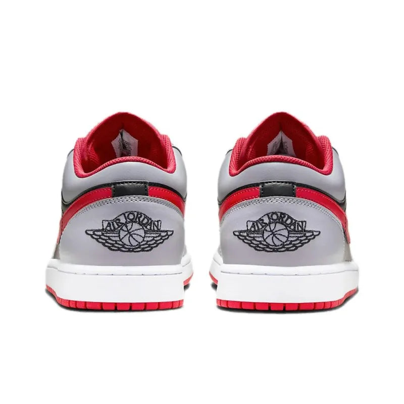 Jordan 1 Low Black Light Smoke Grey Gym Red