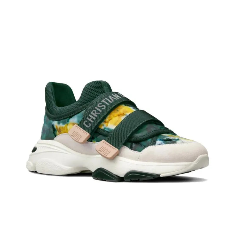 DIOR Wmns D-Wander Low-Top Running Shoes Green Female