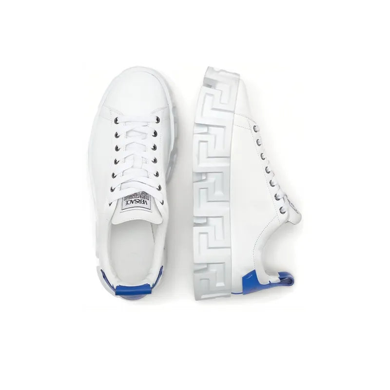 VERSACE Platform shoes White Male