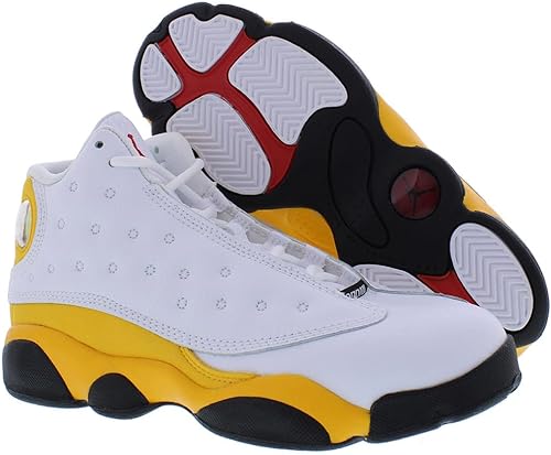 Jordan 13 Retro Del Sol White/University Red-Del Sol (414571 167)