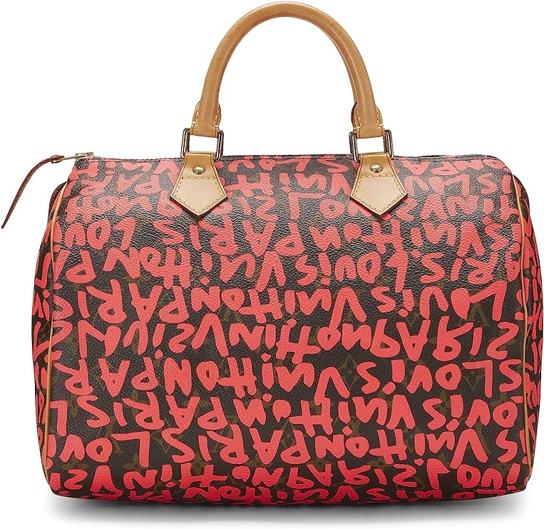 Louis Vuitton Pre-Loved Stephen Sprouse x Louis Vuitton Graffiti rosa Speedy 30, rosa