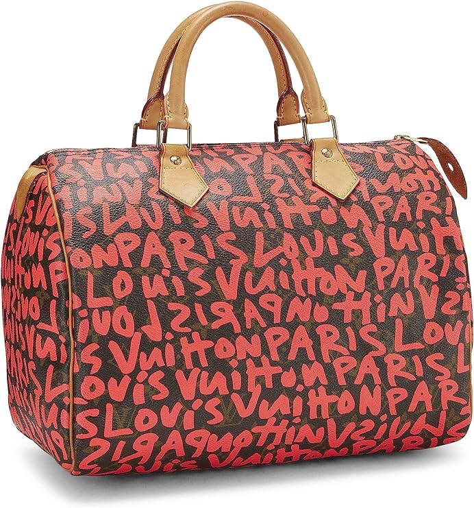 Louis Vuitton Pre-Loved Stephen Sprouse x Louis Vuitton Graffiti rosa Speedy 30, rosa