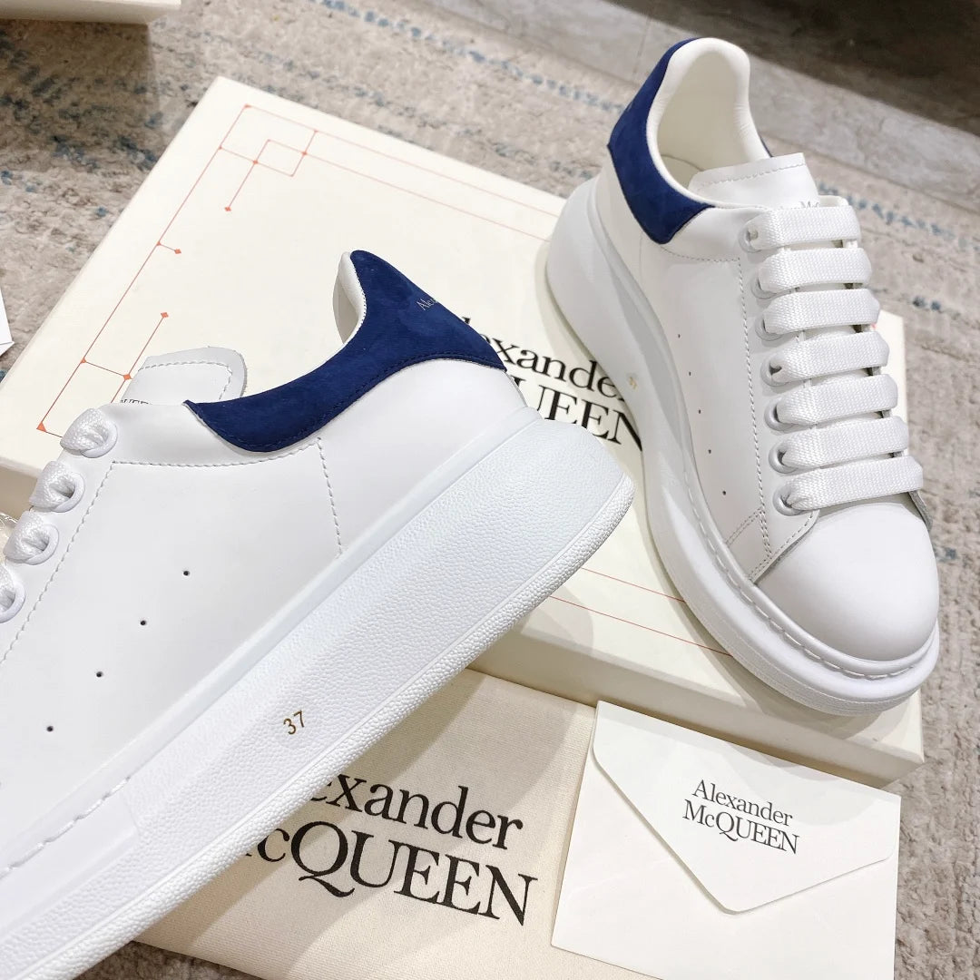 Alexandre McQueen oversized sneakers White/Bleu