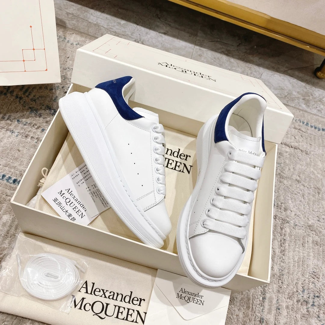 Alexandre McQueen oversized sneakers White/Bleu