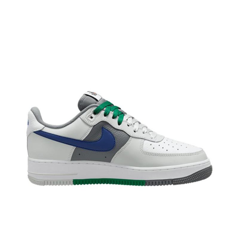 Nike WMNS Air Force 1 LOW '07 LV8 split light silver deep royal Bleu