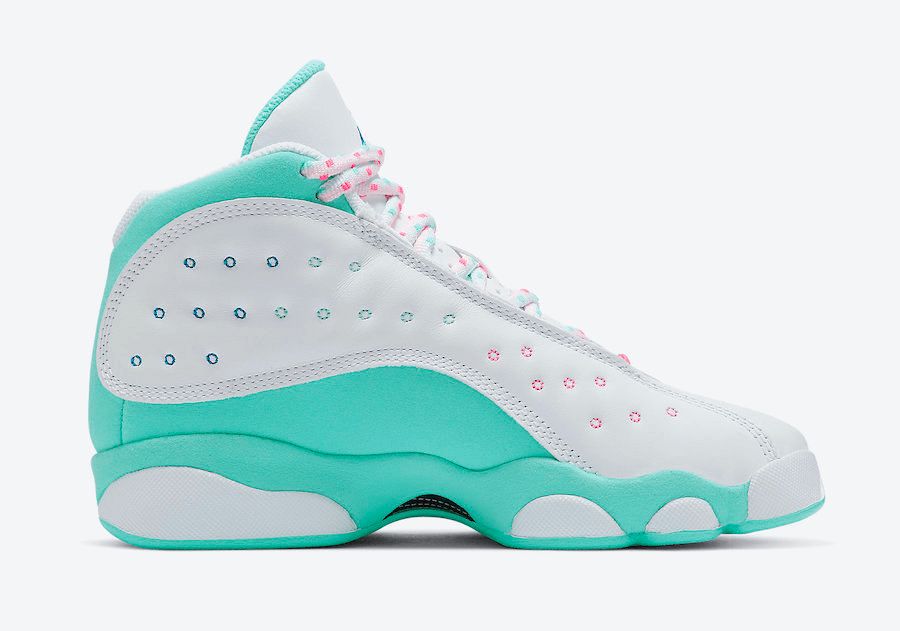 AIR JORDAN 13 AURORA GREEN WOMENS