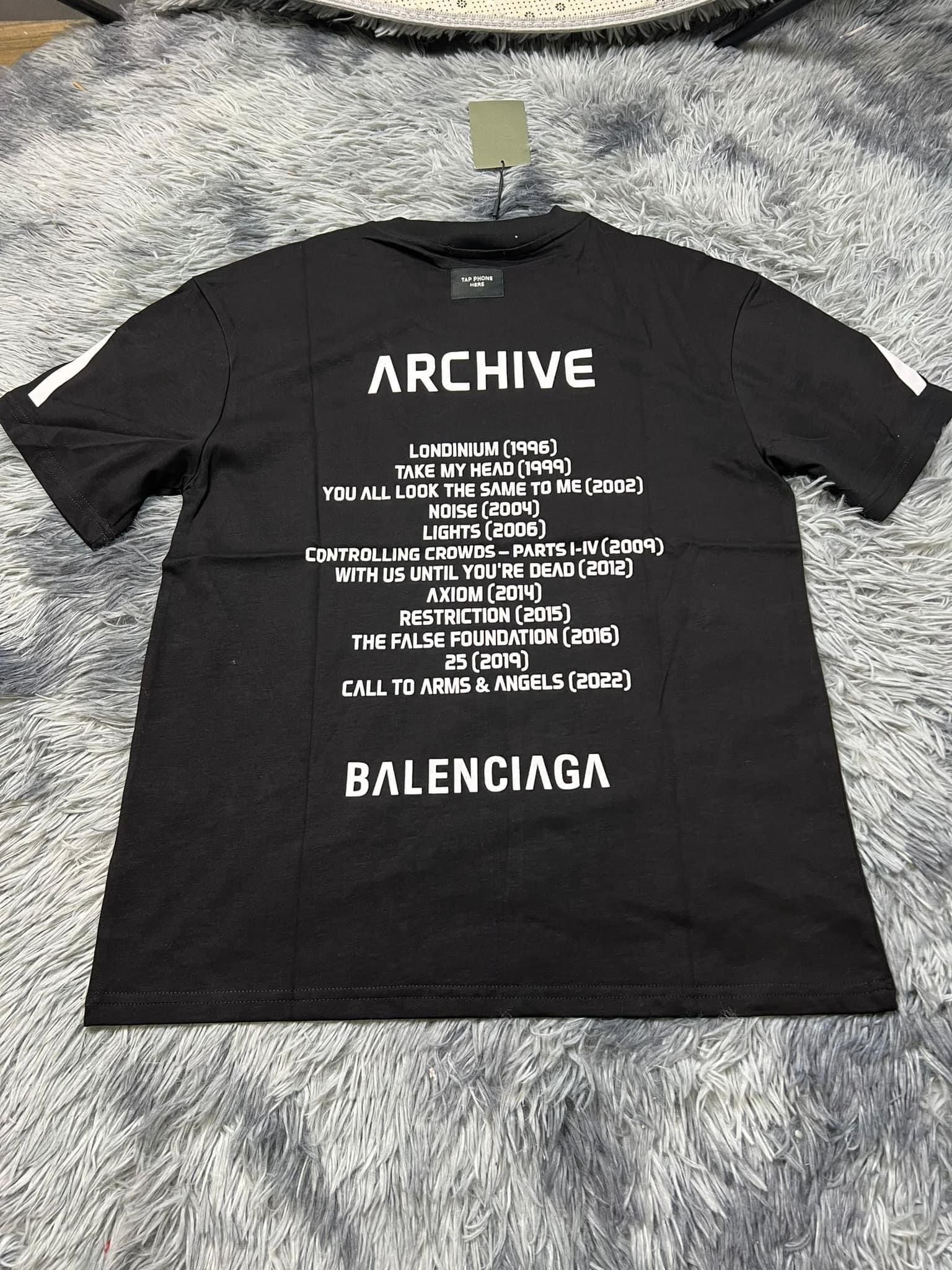 Balenciaga Oversized Logo-Print Cotton-Jersey T-Shirt