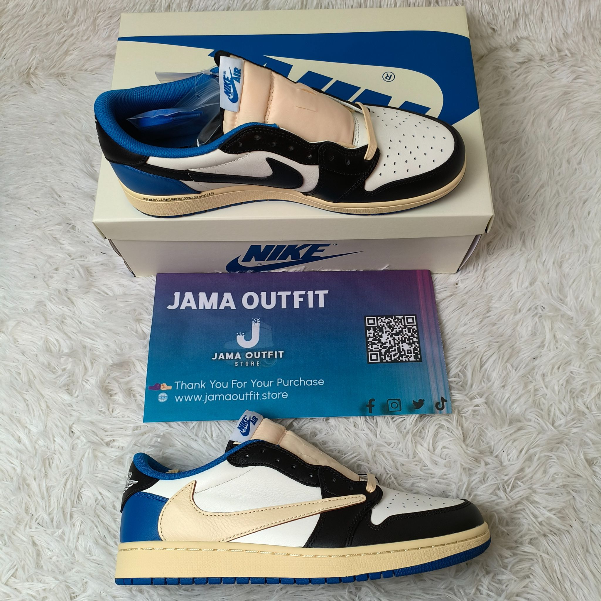 Fragment Design x Travis Scott x Air Jordan 1 Retro Low