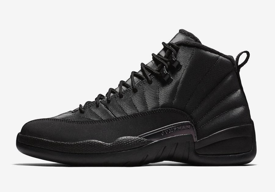 AIR JORDAN 12 WINTERIZED BLACK