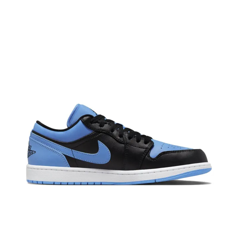 Jordan 1 Low Black University Green / Black University Bleu