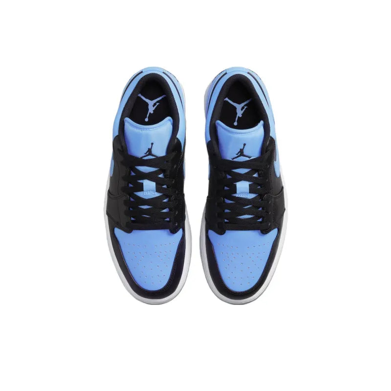 Jordan 1 Low Black University Green / Black University Bleu