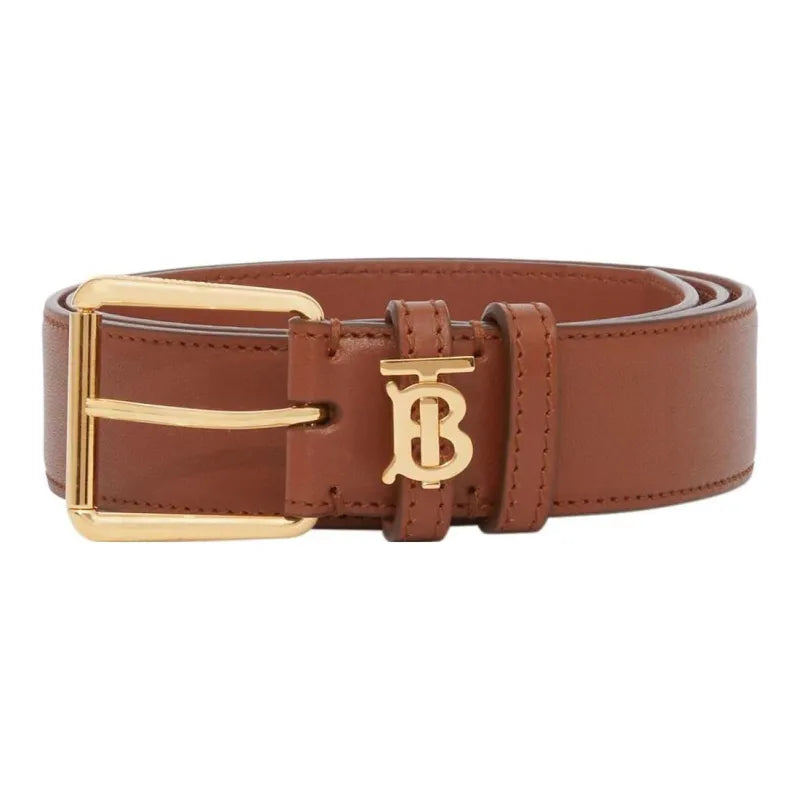 Burberry Unisex Leather Belt