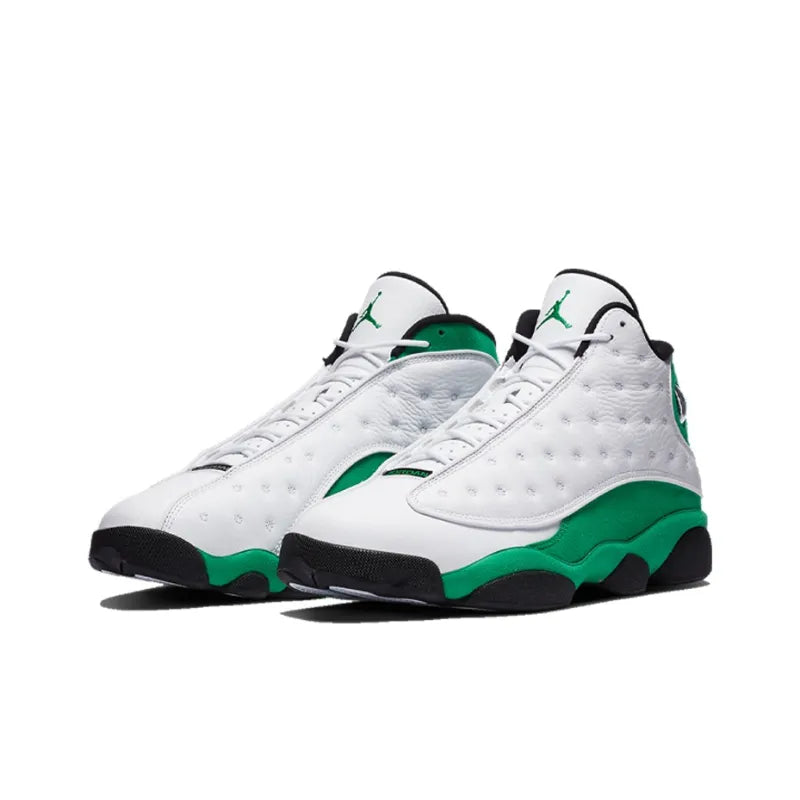 Jordan 13 Retro White Lucky Green