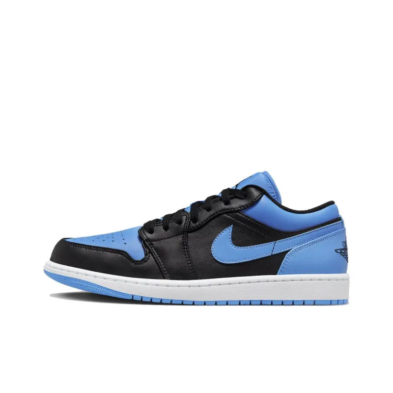 Jordan 1 Low Black University Green / Black University Bleu