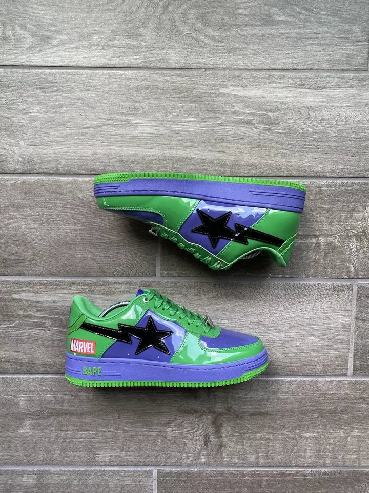 Bape Marvel x Bapesta 'Hulk