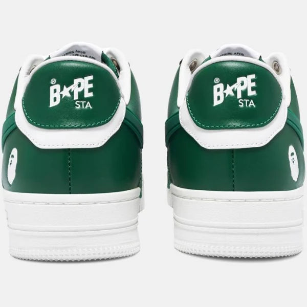 BAPE Green White Sta OS Sneakers