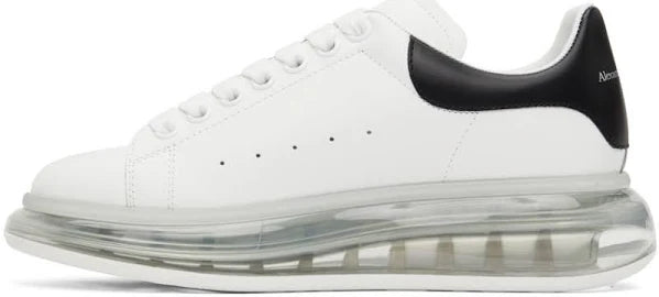 Alexander McQueen White & Black Oversized Sneakers