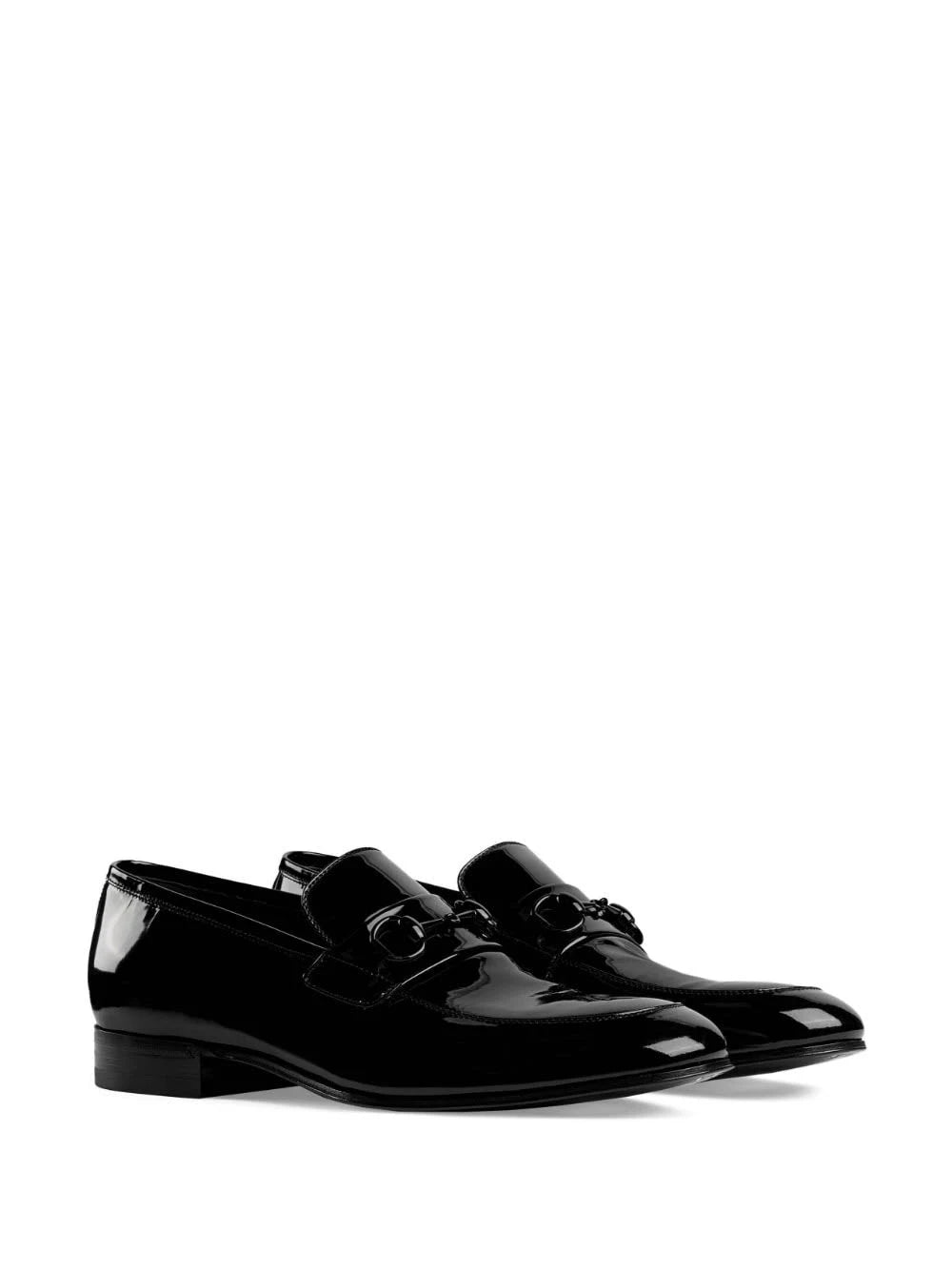 Gucci Ed Patent Leather Sneakers Black