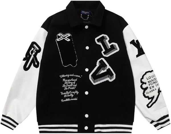 Louis Vuitton Skeleton Varsity Jacket