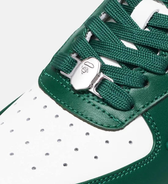 BAPE Green White Sta OS Sneakers