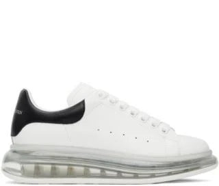 Alexander McQueen White & Black Oversized Sneakers