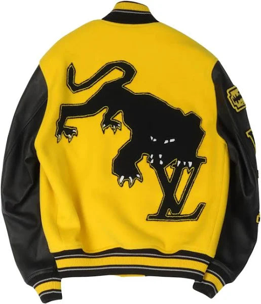 Louis Vuitton Yellow Varsity Jacket